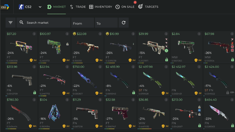 dmarket cs2 marketplatz